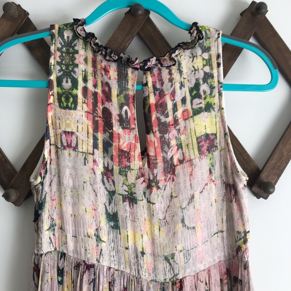 [ SOLD ]💲❗️ANTHRO tiered maxi dress - Picture 6 of 8